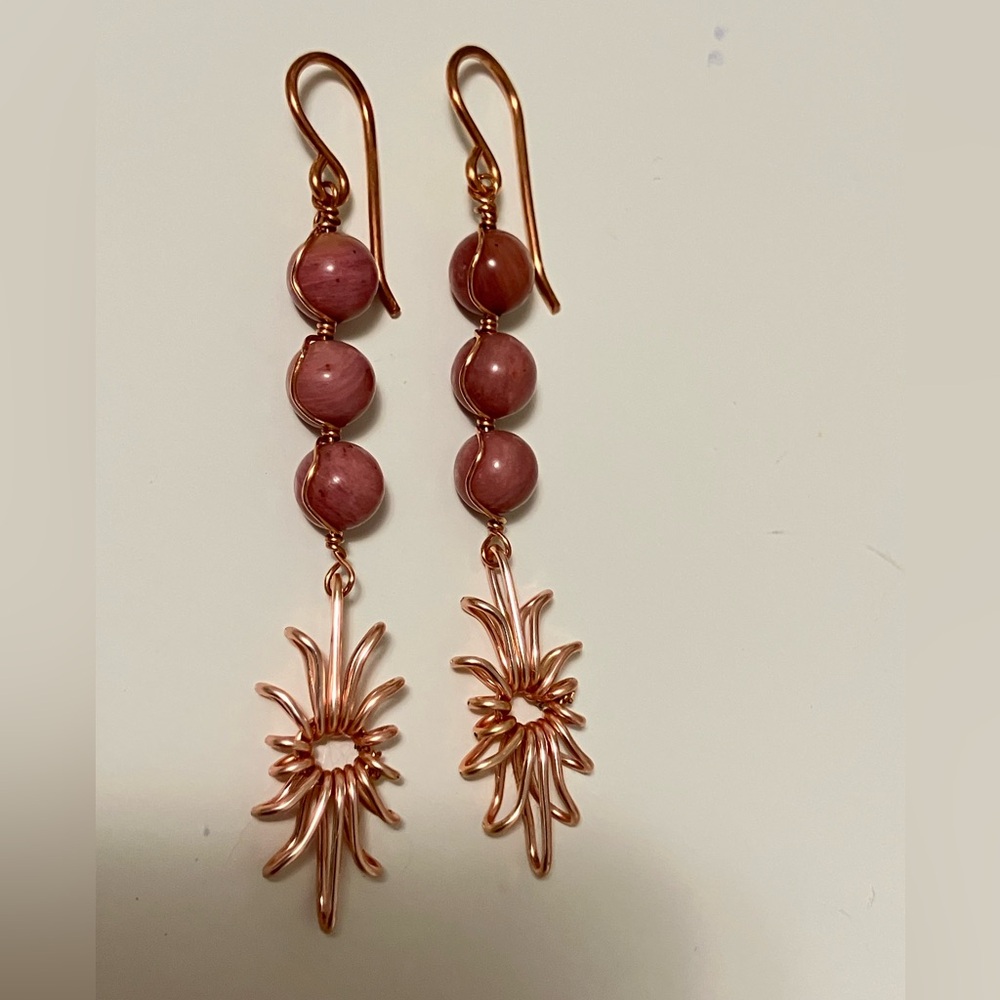 NWT AtriaMinerals solar earrings
